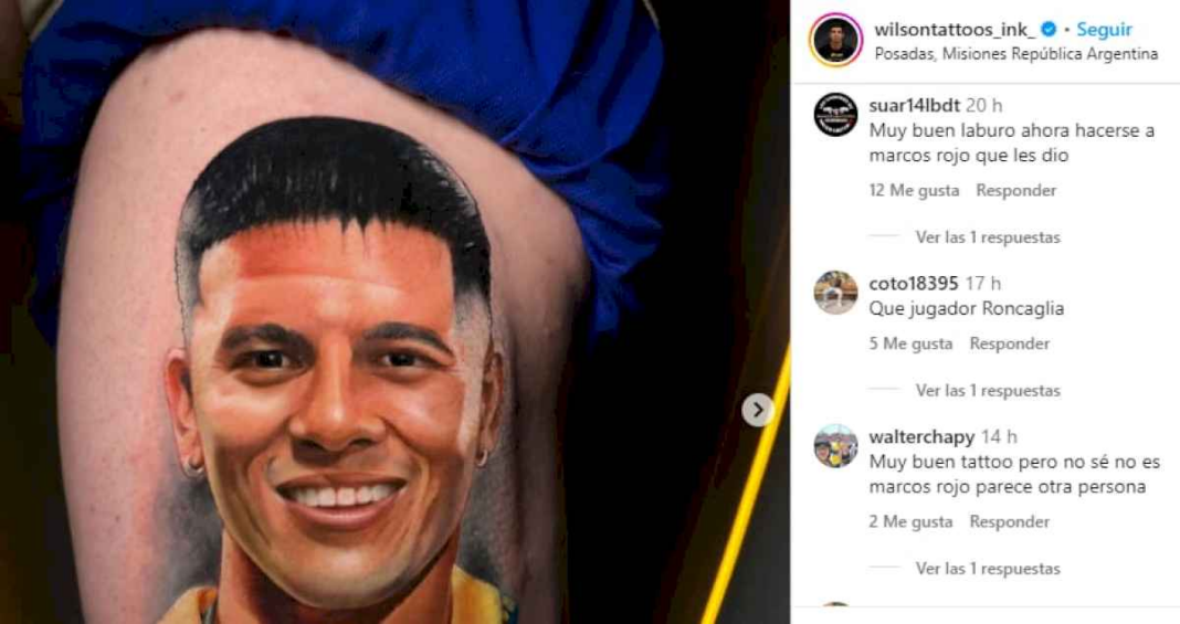 un-hincha-de-boca-se-hizo-un-tatuaje-de-marcos-rojo-y-las-redes-sociales-estallaron:-parece-otra-persona