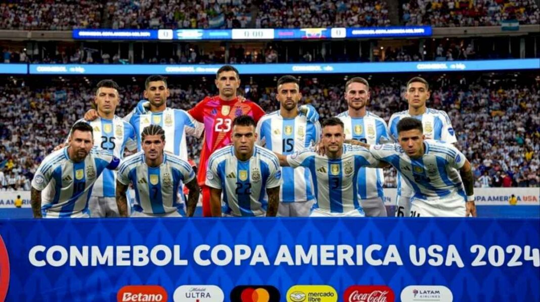 Copa América 2024 la Selección argentina enfrenta a Colombia para