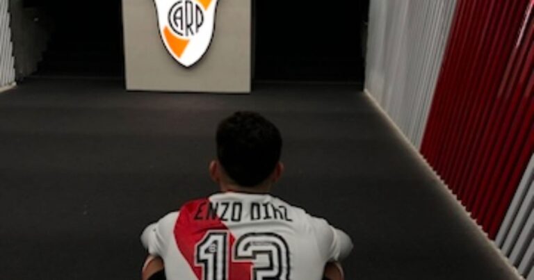 El emotivo último adiós de Enzo Díaz a River en las redes