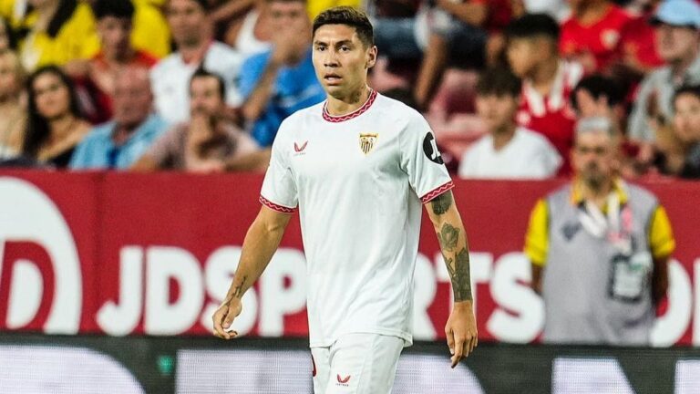Montiel, en el banco de Sevilla: qué pasará con River Plate?