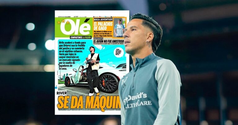Festejan River y Gallardo: Driussi es el séptimo refuerzo