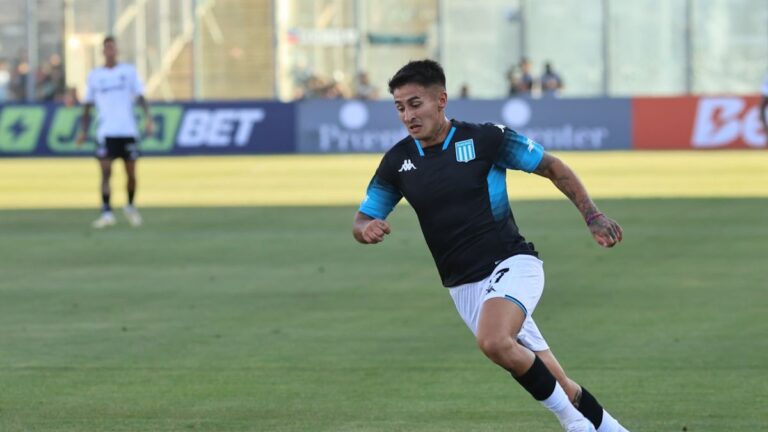 Racing, con el pie derecho: goleó 3-0 a Colo Colo en un amistoso internacional