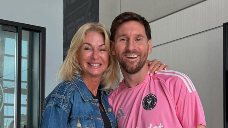 El encuentro de Lionel Messi con Yanina Latorre y toda su familia: las fotos