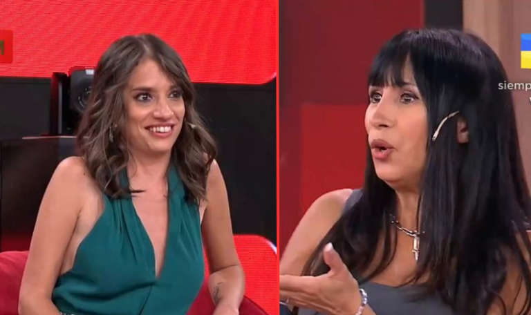 El feroz ida y vuelta entre Marixa Balli y Romina Scalora en vivo