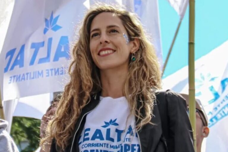 Alesia Abaigar dio más detalles del momento en que fue detenida por atacar la casa de Espert