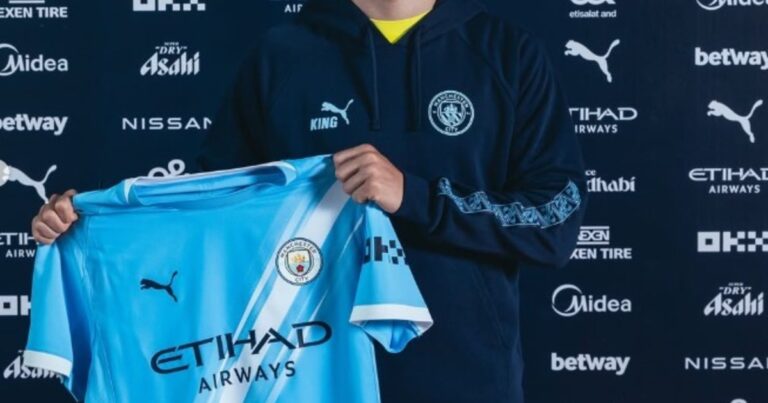 La nueva joyita del Manchester City: un noruego de 18 años