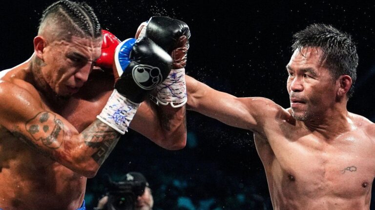Boxeo en vivo: a qué hora y cómo ver Manny Pacquiao vs. Mario Barrios