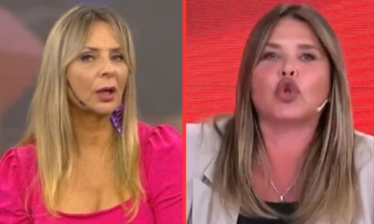 Evelyn Von Broke amenazó a Nazarena Vélez y la apuró en vivo