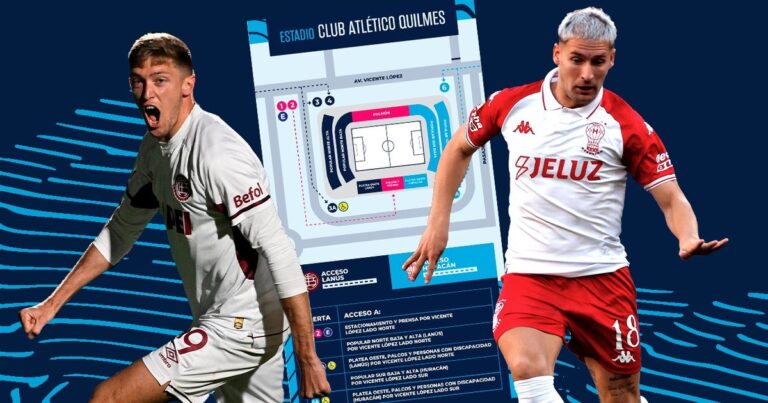 Lanús vs. Huracán: los accesos para los hinchas y operativo en Quilmes
