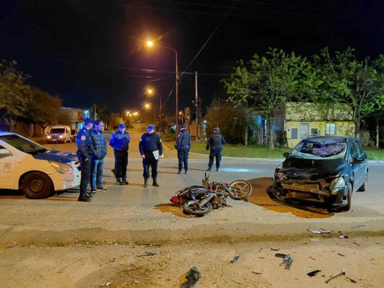 Accidente de tránsito con tres personas lesionadas de gravedad