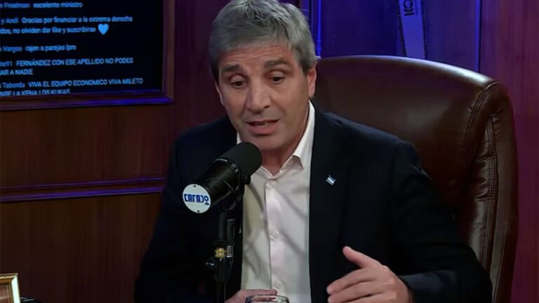 Para Luis Caputo, «se están sobredimensionando las elecciones»