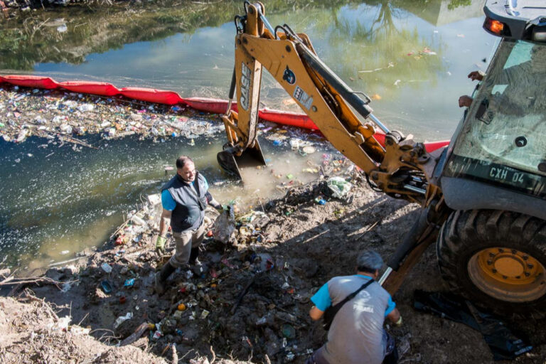 Realizaron limpieza del Arroyo Antoñico