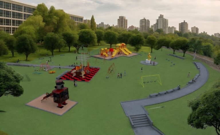 Remodelarán el Parque Infantil Patito Sirirí