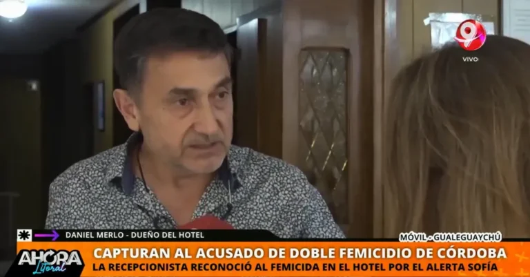 Habló el dueño del hotel de Gualeguaychú donde se alojó el femicida Pablo Laurta: reveladores detalles