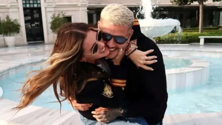 La polémica foto que Mauro Icardi eligió para saludar a su mamá y que podría enojar a la China Suárez