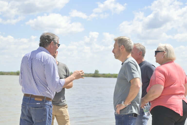 Frigerio destacó el potencial estratégico del Puerto Ibicuy
