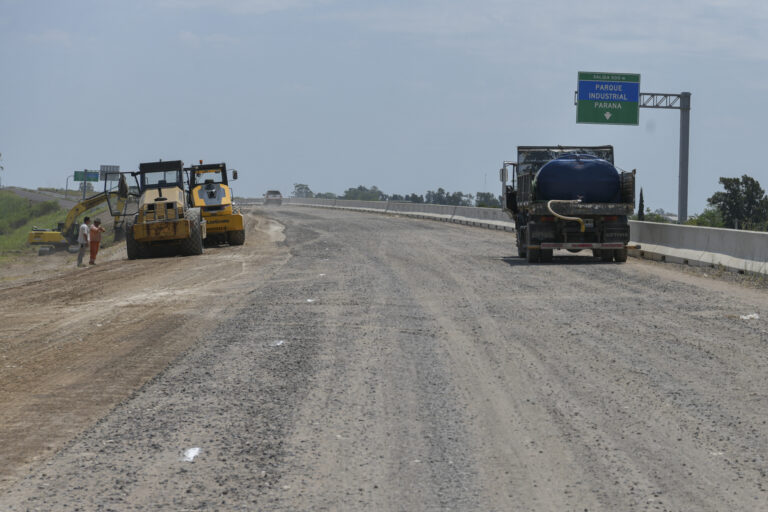 Reactivan la obra en la ruta 12