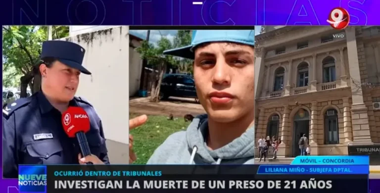 Los médicos forenses realizaron un dictamen sobre las causas de la muerte del detenido en la Alcaidía de Concordia