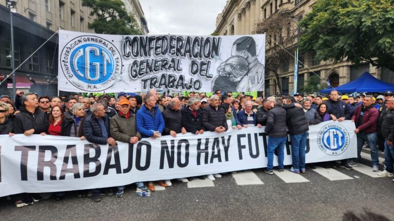 La CGT reclamó garantías al Gobierno y cuestionó declaraciones oficiales antes de la marcha