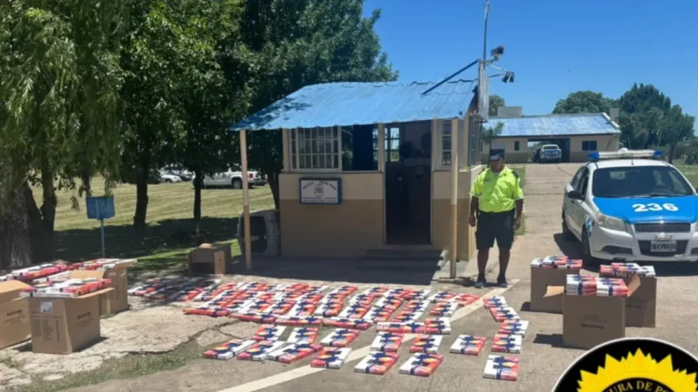 La Aduana de Concordia intervino ante millonaria carga de mercadería ilegal detectada en una camioneta.