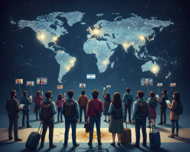 El nuevo mapa del éxodo: más de un millón y medio de argentinos ya residen en el exterior