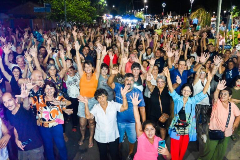 Con una gran convocatoria se desarrolló el Festival Popular en el Parque Lineal Sur