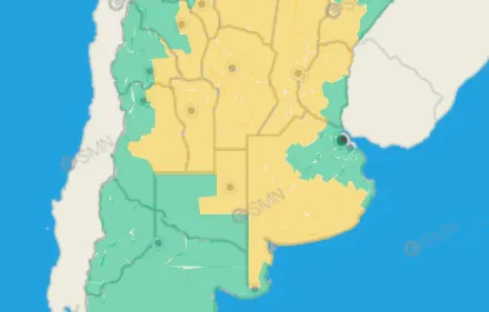 Pronostican ALERTA AMARILLA para mañana en Concordia y el norte de Entre Ríos pero las lluvias vendrían por la tarde