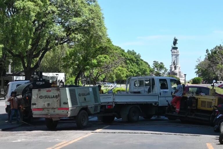Repavimentan Avenida Alameda de la Federación