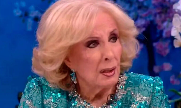 El angustiante momento de Mirtha Legrand que preocupó a todos: Tengo ganas de llorar