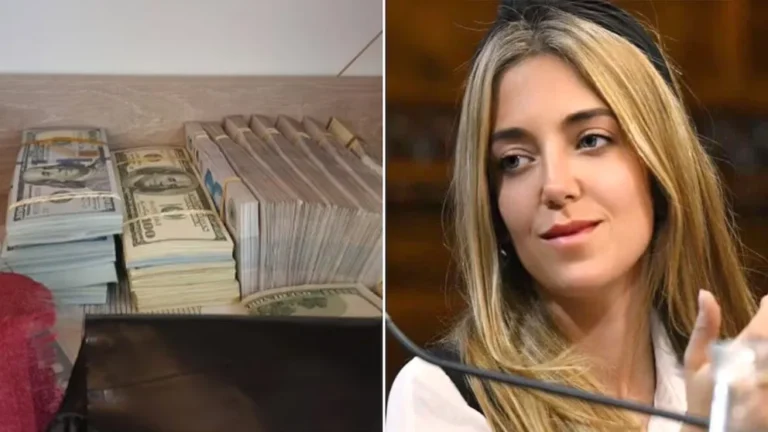 Los fajos de dólares de Ornella Calvete, la ex funcionaria desplazada por el escándalo en Discapacidad
