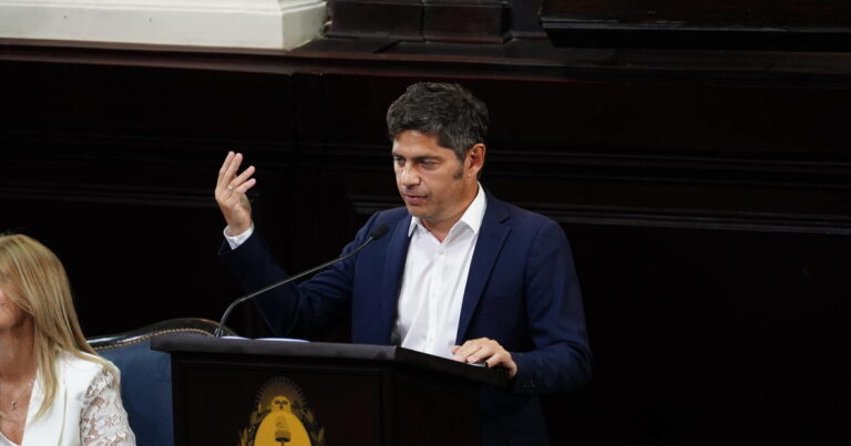 Es un Gobierno amigo de lo ajeno: Kicillof abrió las sesiones ordinarias en la Provincia y reclamó los fondos para las provincias