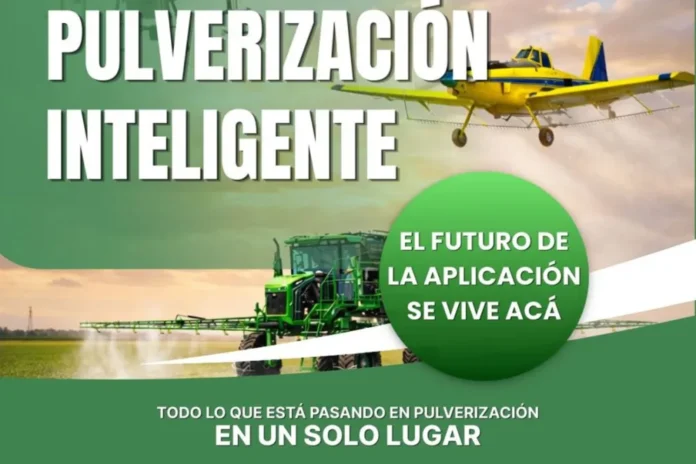 capacitacion-pulverizacion-inteligente-entre-rios-abril-2025 Demostración a campo de equipos de pulverización agrícola durante una jornada técnica en Entre Ríos