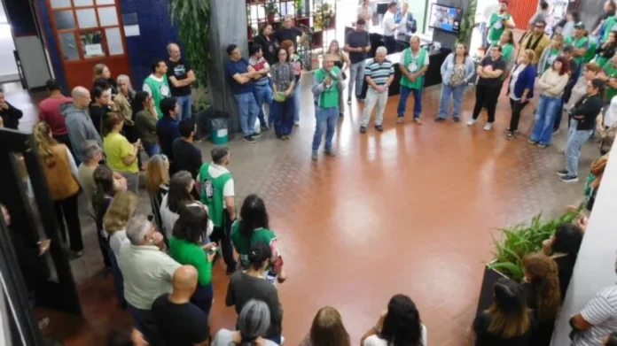 Asamblea informativa de ATE Entre Ríos en el Consejo General de Educación