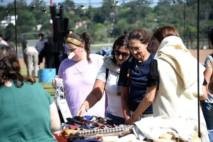 Emprendedoras entrerrianas exhiben sus productos artesanales en la Feria Mujer Activa