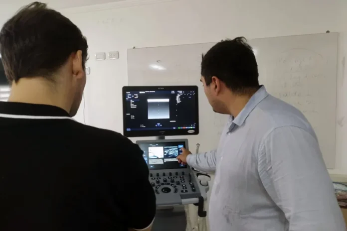 Ecógrafo nuevo en un hospital de la provincia de Entre Ríos