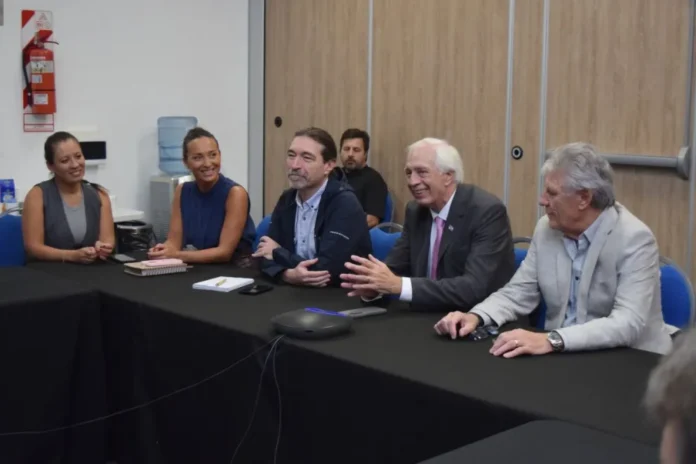Funcionarios de Entre Ríos en reunión de trabajo con representantes del FIDA de la ONU.