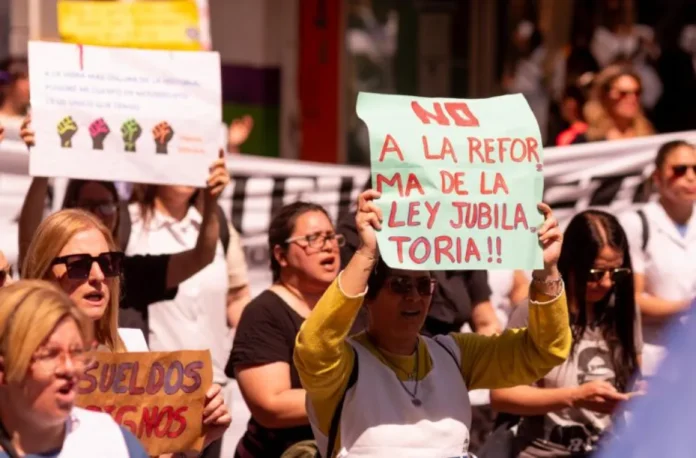 Reunión de la Intersindical de Entre Ríos en el Salón de la Federación de Jubilados y Pensionados