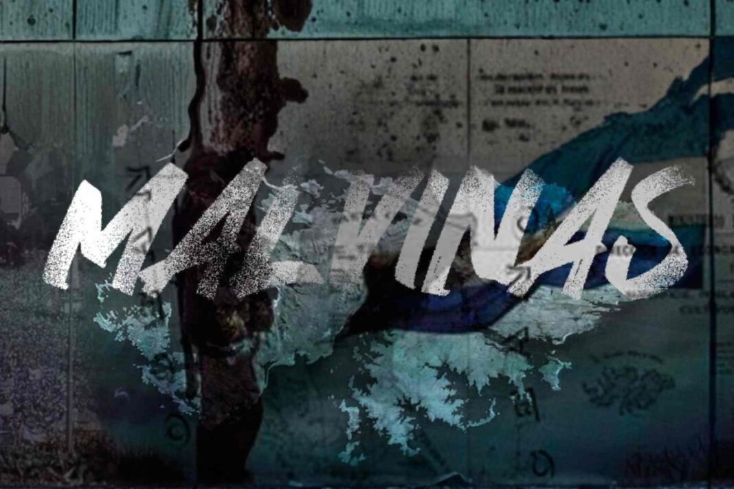 Captura de pantalla del portal educativo @prender de Entre Ríos mostrando secciones sobre Malvinas.