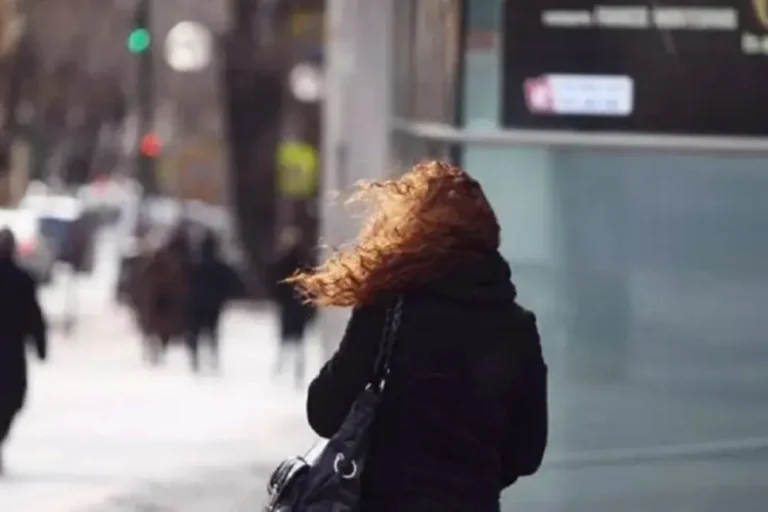 Mapa del pronóstico del tiempo mostrando la región de Gualeguaychú, Entre Ríos