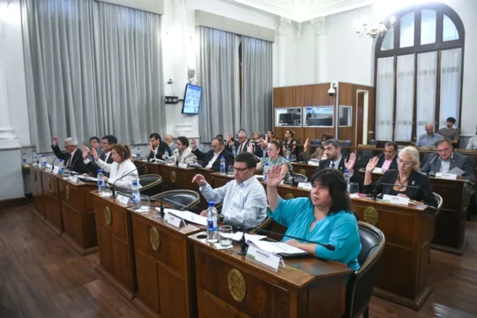 Sesión de la Cámara de Senadores de la provincia de Entre Ríos
