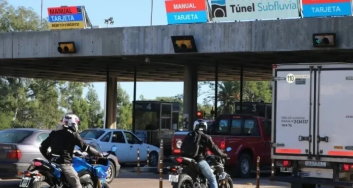 Vista del Túnel Subfluvial que conecta Entre Ríos y Santa Fe