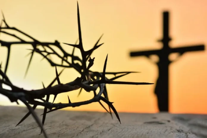 viernes-santo-gualeguaychu-horarios-celebraciones-iglesias-catolicas Fachada de una iglesia católica en Gualeguaychú, Entre Ríos, en Semana Santa.
