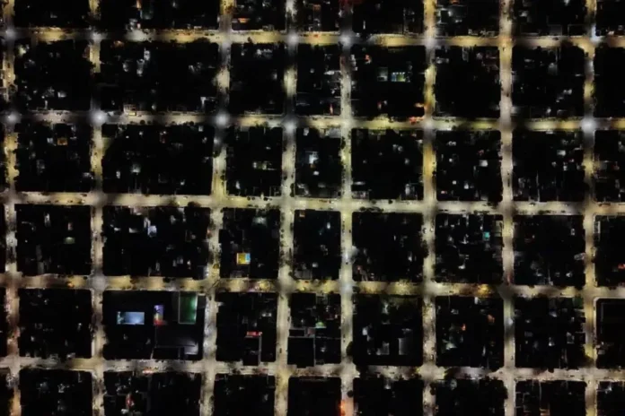 Luminarias LED instaladas en la Zona 2 de Gualeguaychú