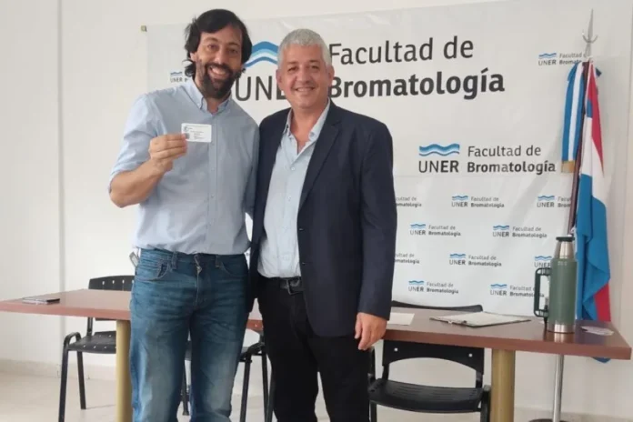 José Doratti, decano de la Facultad de Bromatología de Gualeguaychú (UNER)
