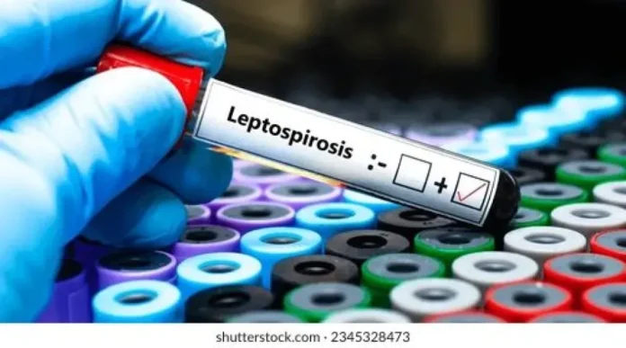 Mapa de Entre Ríos con datos de casos de leptospirosis