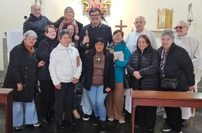 gervasio-larrivey-agradecio-en-la-capilla-de-su-barrio Gervasio Larrivey en la capilla de su barrio en Entre Ríos