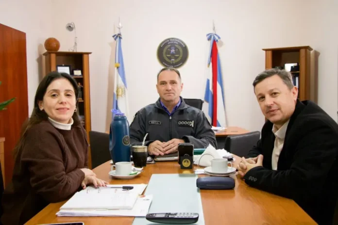 gobierno-provincial-fortalece-reinsercion-personas-liberadas Reunión entre el secretario de Justicia Julián Maneiro y el director del SPER Alejandro Miotti