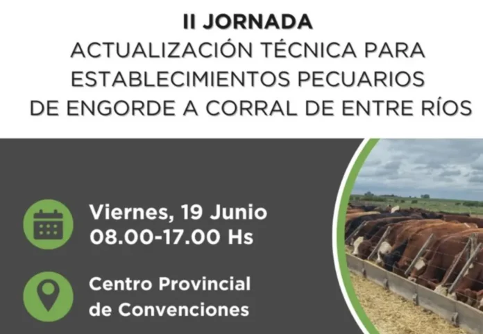 Establecimiento de engorde a corral en Entre Ríos