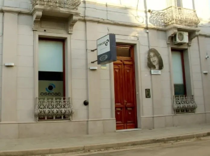 Acto del Sindicato de Empleados de Comercio de Gualeguaychú por el 1° de Mayo
