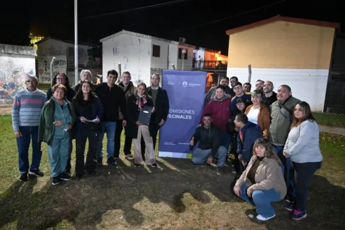 Asamblea de conformación de la Comisión Vecinal del Barrio 348 Eva Perón en Entre Ríos